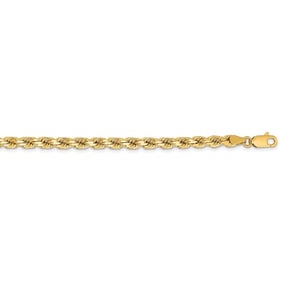 14k Yellow Gold 4.25 mm Diamond