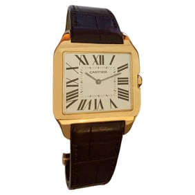 Cartier Santos Dumont 18k Rose Gold