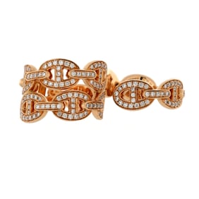 Hermes Chaine dAncre Enchainee Double Ring