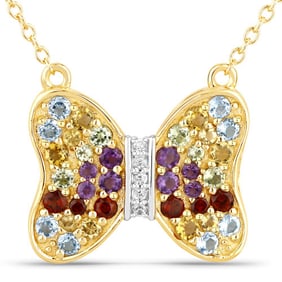 1.18 CT Genuine Multi Stones 14K