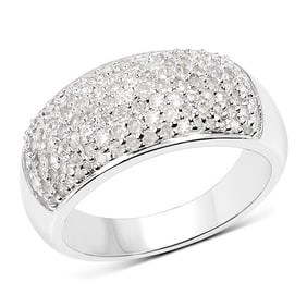 0.96 CT Genuine White Diamond 14K