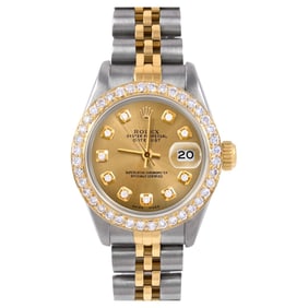 Rolex Lady TT Datejust Champagne Diamond