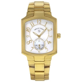 Philip Stein Signature White MOP Dial