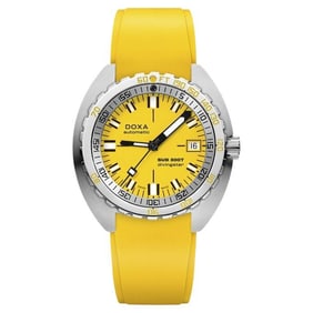 Doxa Sub 300T Divingstar Yellow and