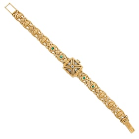 Vintage Gubelin 14mm Watch 18k Yellow