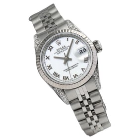 Rolex Datejust Ladies 26mm White Roman