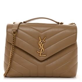 Saint Laurent Calfskin Y Quilted Monogram