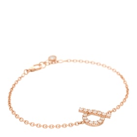 Hermes 18K Rose Gold Diamond Finesse