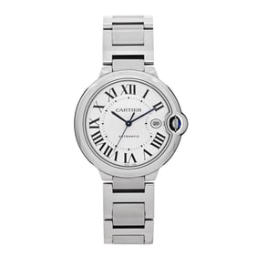 Cartier Stainless Steel 42mm Ballon Bleu