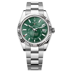 Rolex Sky-Dweller Steel 18K White Gold
