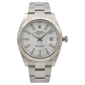 Rolex Datejust 41 Steel Gold White