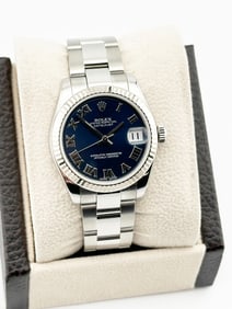 Rolex Datejust Midsize 178274 31mm Blue