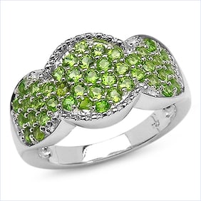 1.48 CT Genuine Chrome Diopside 14K