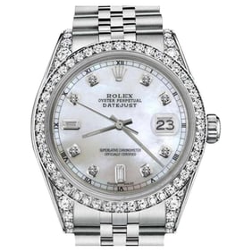 Rolex Datejust With custom Diamond bezel