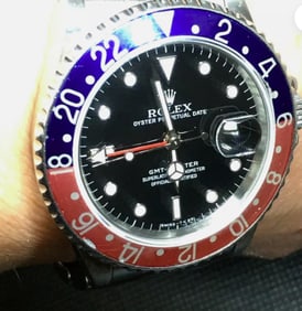 1987 Rolex GMT Master Pepsi Vintage