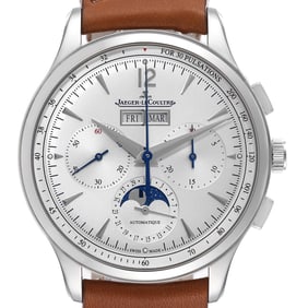 Jaeger Lecoultre Master Control Steel Watch