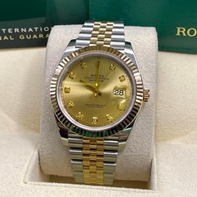 NEW Rolex Datejust 41 Yellow Gold