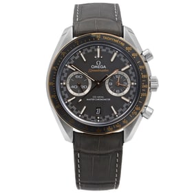 Omega Speedmaster Racing Steel Gold Grey