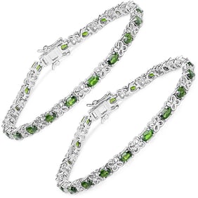 4.31 CT Genuine Chrome Diopside and