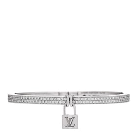 Louis Vuitton 18K White Gold Diamond