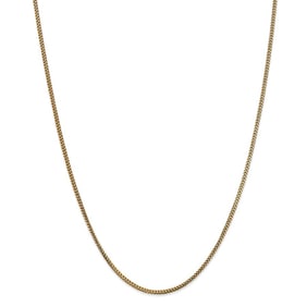 14k Yellow Gold 1.5 mm Franco