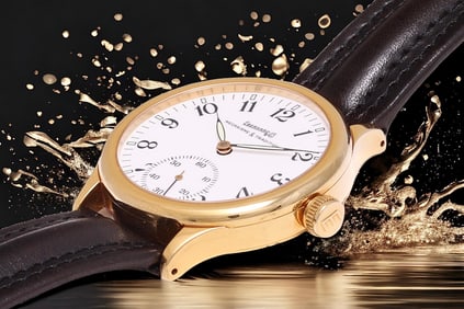 18 Kt Grand Eberhard Manual Winding