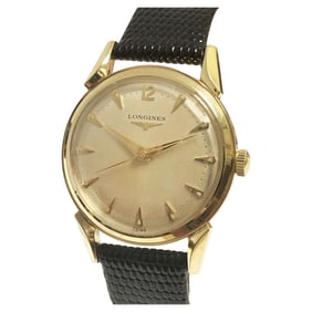 Longines 1950s Yellow Gold nearly unworn