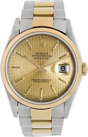 Rolex Datejust 16203 Stainless Steel Gold
