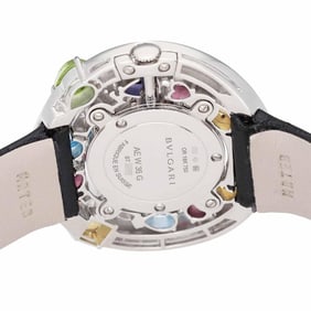 BVLGARI Diamonds Colored stones 18K White