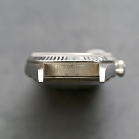 Rolex Datejust Black Dial Diamond Indexes