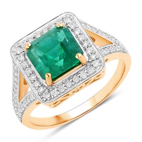 IGI Certified 2.53 CT Genuine Zambian