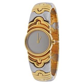 Bulgari Parentesi 18 Karat Gold Steel