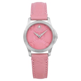 Gucci G-Timeless 27mm Steel Pink Dial