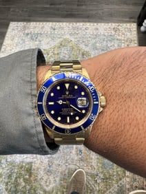 Rolex Submariner Date Violet/Tropical Dial Service