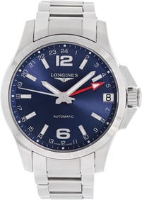 Longines Conquest L3.687.4 Stainless Steel Blue