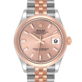 Rolex Datejust 31 Midsize Steel Rose
