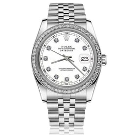 Rolex Datejust 68274 with Custom Diamond