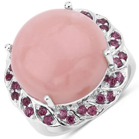 14.46 CT Genuine Pink Opal and