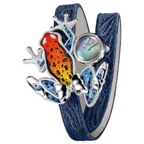 Stylish Watch White Gold White Diamond
