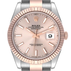 Rolex Datejust 41 Steel Everose Gold