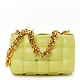 Bottega Veneta Lambskin Maxi Intreccio Padded