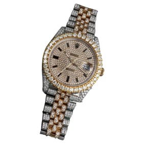 Rolex Datejust 41mm 126303 Custom Diamond
