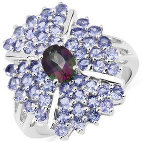 2.66 CT Genuine Rainbow Quartz and