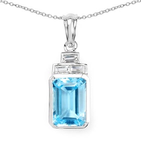 9.99 CT Genuine Swiss Blue Topaz