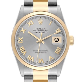 Rolex Datejust Steel Yellow Gold Slate