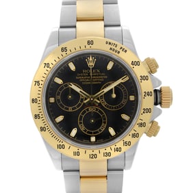 Rolex Daytona 18K Yellow Gold Steel