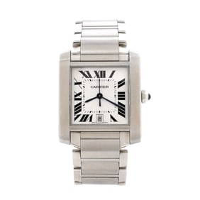 Cartier Tank Francaise Automatic Watch Stainless