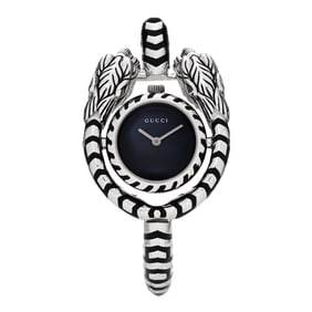 Gucci Sterling Silver Black Mother of