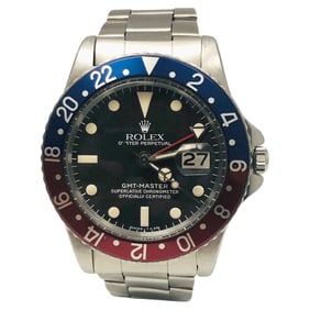 Rolex GMT-Master Ref. 1675 Pepsi Stainless