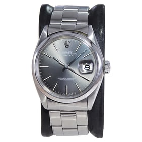 Rolex Stainless Steel Oyster Perpetual Date